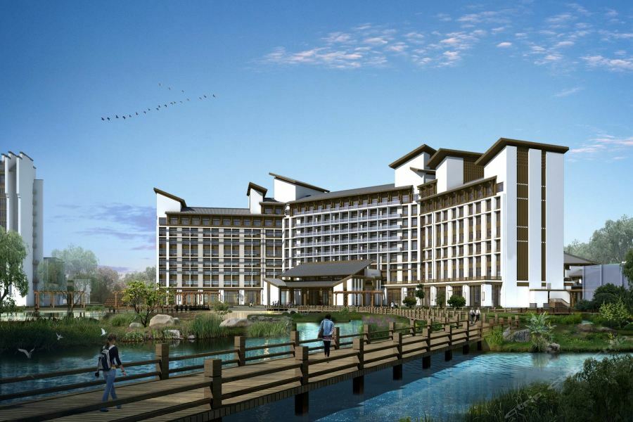 Hotel Wanda Realm Hefei Chaohu Exterior foto